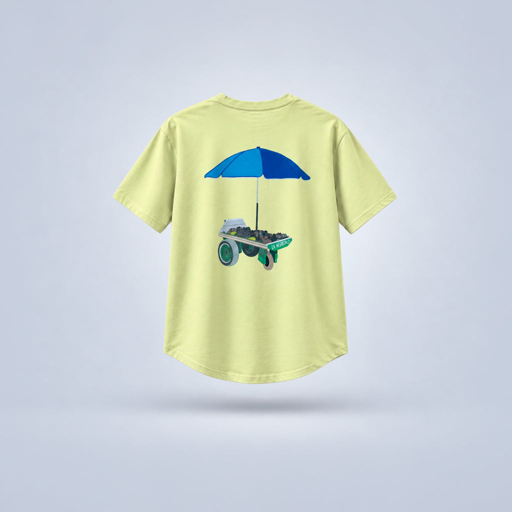 Basic HUNO embroidered- Pastel Yellow