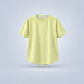 Basic HUNO embroidered- Pastel Yellow