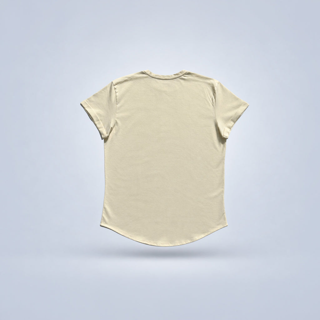 HUNO Basic Tee- Eggshell