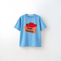 Tomato Tee- Baby Blue