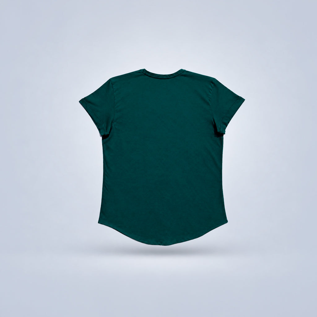 HUNO basic Tee- Evergreen