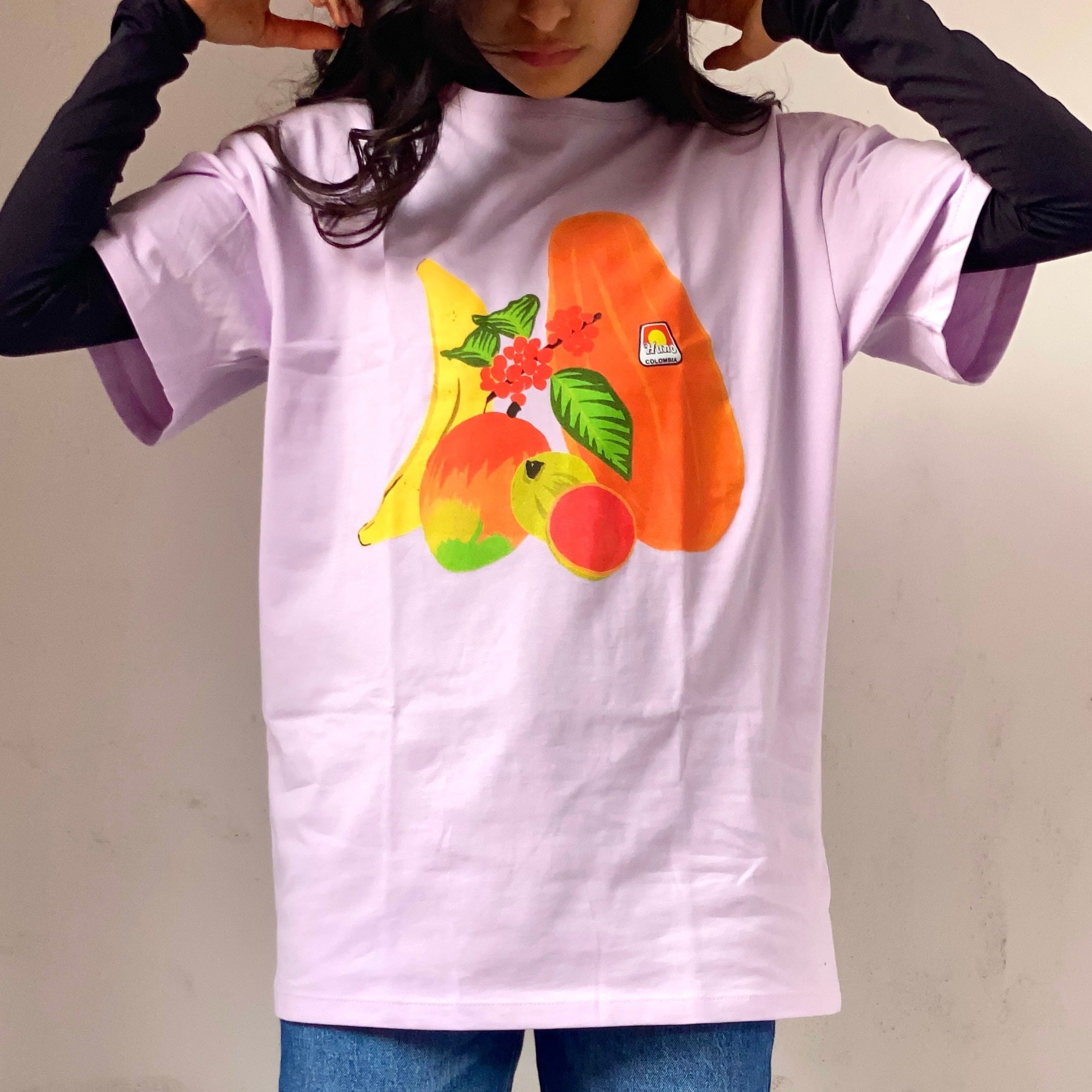 Papaya Tee- Lavender