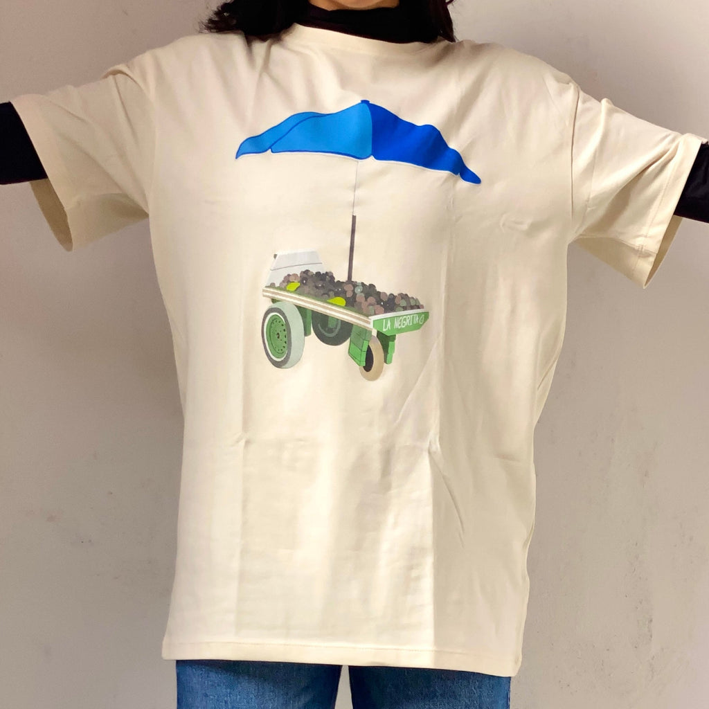 La Negrita Tee- Ivory